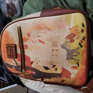 Loungefly lady and the tramp fall mini backpack - Paint flaking off front